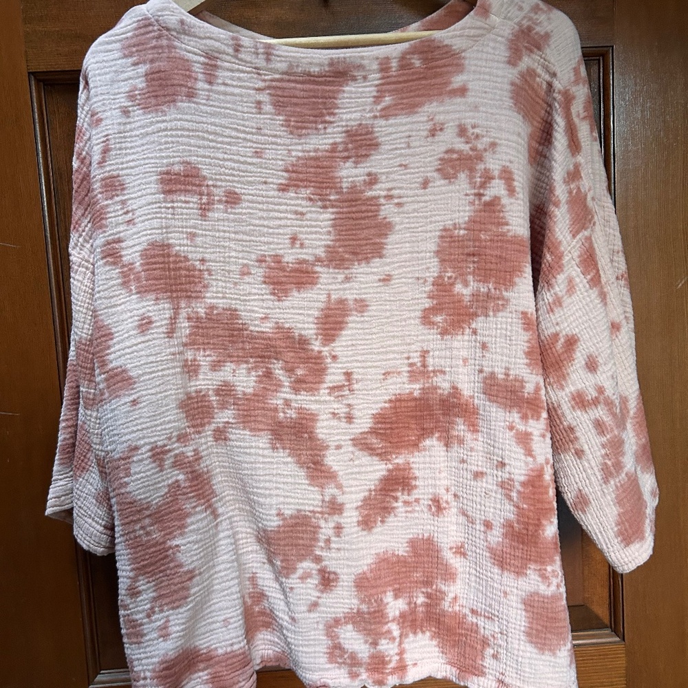J.Jill Cotton gauze shirt